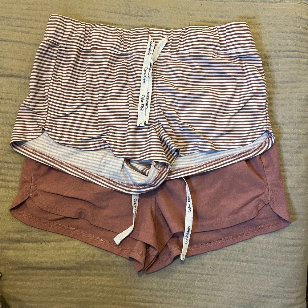 Calvin Klein Women's Pajama Shorts Set